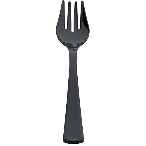 Perfect Stix Serving Fork Black-4 9" Serving Forks Black (Pack of 4)
