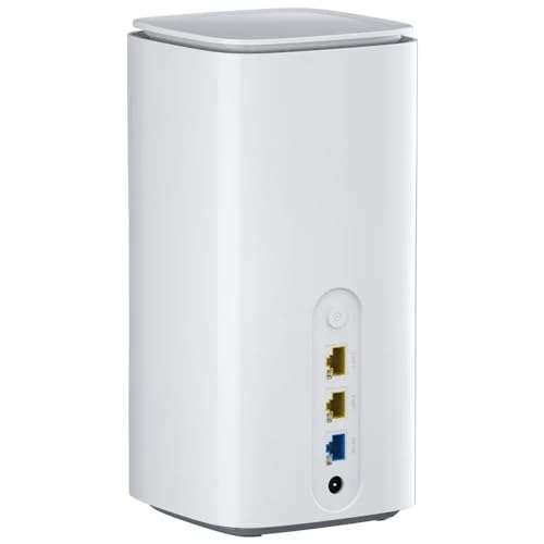 Filtome 5G CPE WiFi 6 Router with SIM Card Slot - High Speed 5G/4G Wireless Router CPE Modem - Dual Band SA/NSA for Smart Home, Office, Indoor - Gigabit Ethernet - White 3