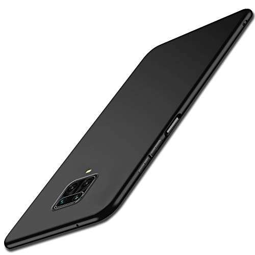 TheGiftKart Imported Matte Soft Back Cover Case for Redmi Note 10 Lite/Note 9 Pro/Pro Max/Poco M2 Pro | Protective Rubberised Case (Black)