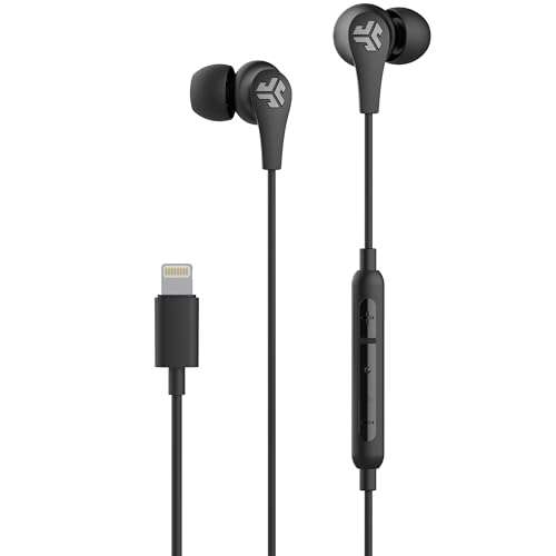 JLab JBuds ProLightning Wired Earbuds, Black 1