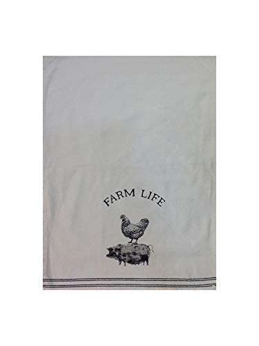 RATAN CART Cleaning Cloth Multipurpose Cotton Kitchen Towel (Set of 3, White, Beige) 2