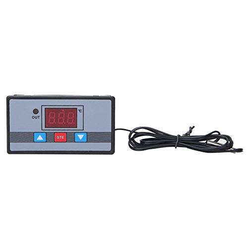 Digital Display Controller Module, Temperature Control Switch, DC12V/DC24V/AC110~220V NTC10K Temperature Controller for Industry Equipment for Home(DC12V) 1