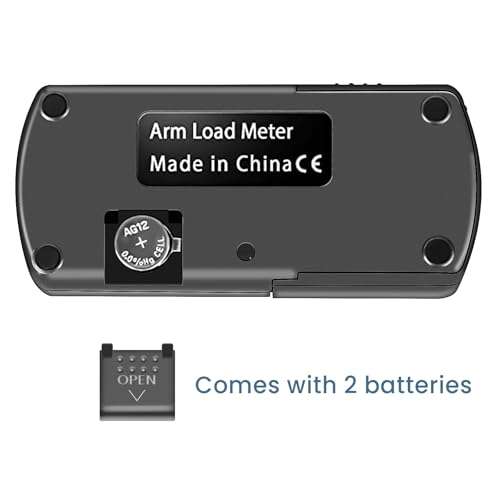 Hdiwousp Digital Turntable Stylus Force Scale Gauge 0.01g Blue LCD Backlight,Tracking Force Pressure Gauge/Scale for Tonearm Phono Cartridge 5
