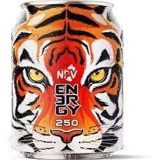 NVP Energy Drink 250ml, Pack of 12 Cans X 250ml Each. (Imported) 1