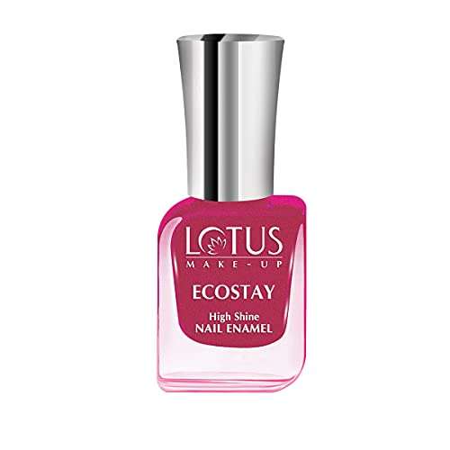 Lotus Herbals Ecostay Nail Enamel, Wine Kiss E15, 10ml