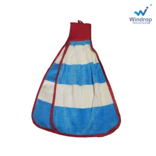 Windrop Solutions® Hanging Cotton Washbasin Napkin/Hand Towel for Kitchen and Bathroom Made in India (3) 6