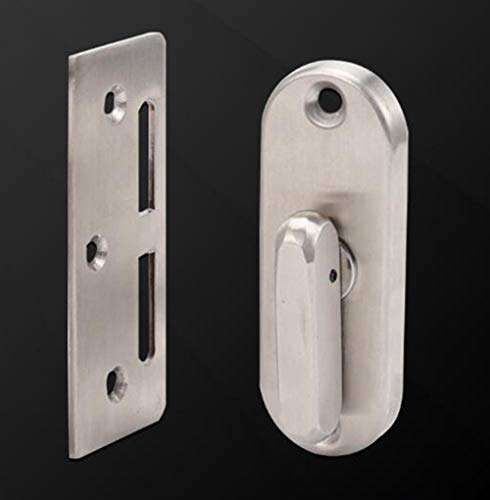 Sliding Door Lock 90 Degree Moving Door Right Angle Buckle Privacy Lock, Sliding barn Door Lock and Latch Bolt Lock cam Lock 2