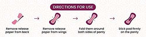 Sarah 40 Pads packet , Sarah Sanitary Pads XXL JUMBO 320mm Advance Cotton Gel Technology With Soft Wings (Pack Of 4 ) 3