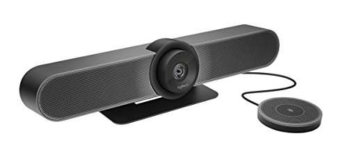 Logitech MeetUp and Expansion Mic HD Video and Audio Conferencing System for Small Meeting Rooms - Black 1