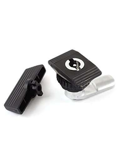 Aexit Black Plastic Door Hardware & Locks 90 Degree Rotary Wing Knob Cabinet Desk Box Door Closers Cam Lock 2