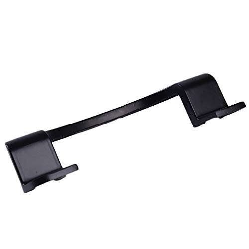 UINKE Patio Door Handle Alloy Replacement Surface Mounted Hook Style Sliding Universal Glass Door Handle,Black 6