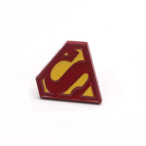 Cupid Superman Enamel Zinc Alloy Action Figure Collectible Backpack Badge Pin