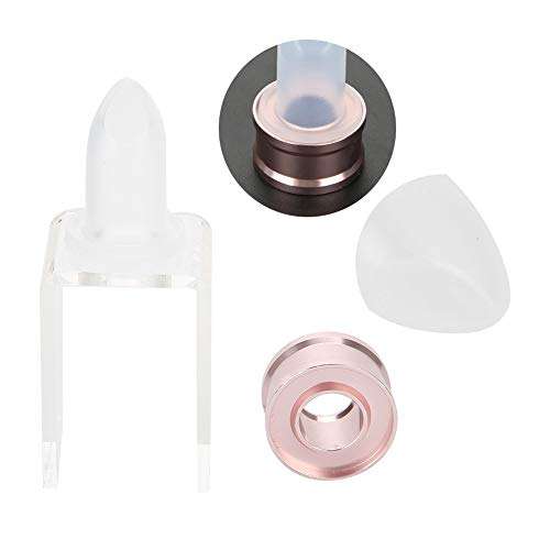 Silicone Lipstick Mold Kit, 12.1MM Innovative and Lovely DIY Homemade Balm Lip Mold Multi Shapes Lipstick Making Mould Crafts Tool Kit(Single Hole Set) 4