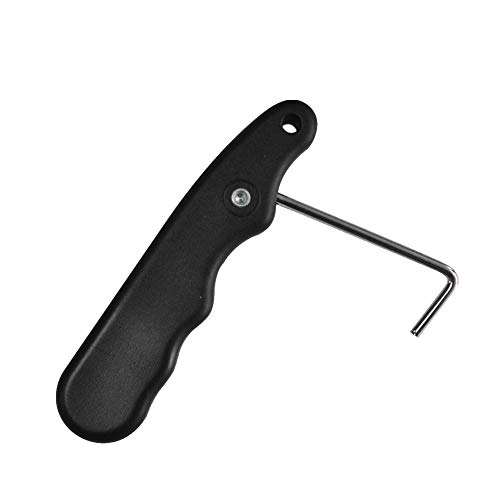 KASCLINO Ice Skate Lace Tightener Tool, Sports Folding Lace Tightener, Figure Skate Wire Lace Tightener Puller Tool, Ice Hockey Shoe Tightener for Figure-Skates, Boots, Rollerblades(Size:2pcs) 3