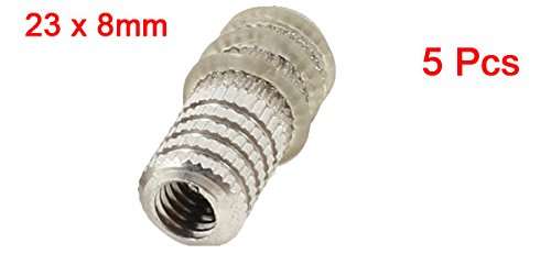 5 Pcs Double Ends Home Office Glass Cabinet Shelf Interlayer Support Bracket 3