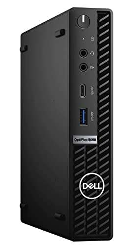 Dell OptiPlex 5090 Mini Desktop PC 11th Gen (Intel i5-11500T 6-Core, Intel UHD 750, Ethernet LAN (RJ-45), 16GB RAM, 256GB PCIe SSD, USB 3.2, Wired KYB and Mouse, Win 10 Pro) 1