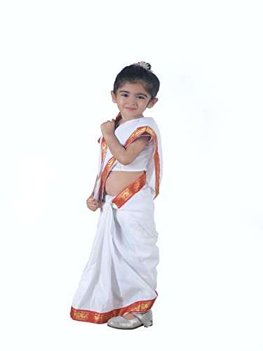 BookMyCostume Sarojini Naidu Leader Kids Fancy Dress Costume 7-8 years 4