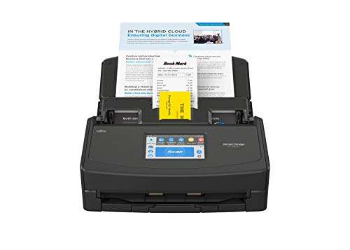 Fujitsu ScanSnap iX1500 Color Duplex Document Scanner with Touch Screen for Mac or PC, Black (2018 Release) 1