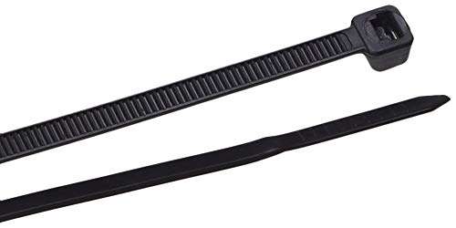 AmazonBasics Self-Locking Nylon Cable Ties - 6, 8 and 12 Inch - Black and White (Pack of 300) 2