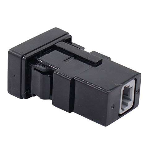 NewYall AUX Auxiliary Audio Stereo Jack Adapter Plug Port for Toyota 4Runner 2005-2009 Camry 2007-2008 FJ Cruiser 2007-2011 Prius 2005-2009 RAV4 2006-2009 Yaris 2007-2009 ES350 2007-2010 LS460 07-12 4