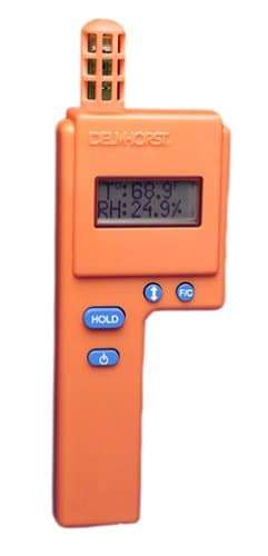 Delmhorst HT-3000 Thermo-hygrometer Orange 2