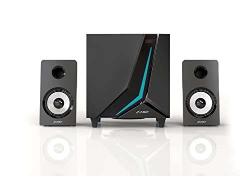 F&D F670X 2.1 Channel Computer Multi-Media Speakers (Black) | Wireless Bluetooth Speakers | Subwoofer, LED Display, USB | Home Theatre | Speaker for Laptop, Pc, TV & Mobile 4