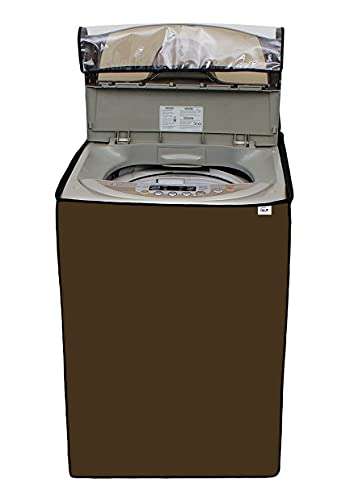 AUF Top Loading Washing Machine 7 kg Cover Waterproof & Dustproof for Transparent Look for Top Transparent Color no 46 1