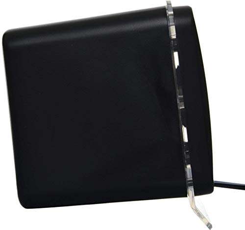 BigPlayer Mini USB2.0 Speaker Compatible with PC, Laptop and Tablet (Black) 3