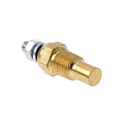 Abnana 1/8 NPT Temperature Temp Sensor Water Oil Unit Sender Gauge Electric Sender VDO 4