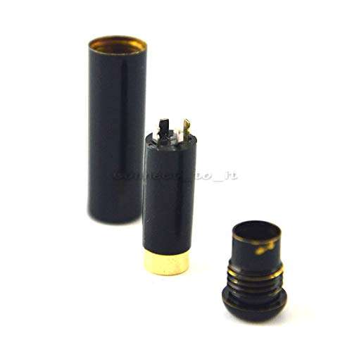 Headphone Adapter DIY 3.5mm Headphone Jack 3.5 mm Female Stereo Audio Connector 3 Pole Jack 4 Tracks for 4mm Cable 5