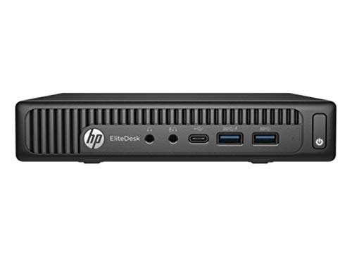 HP EliteDesk 800 65W G2 Business Mini PC Desktop Computer/Intel Quad-Core i5-6500T up to 3.1GHz/ 8GB DDR4 RAM/ 128GB SSD/WiFi/Bluetooth/USB 3.0/ Windows 10 Professional OS(Renewed) 1