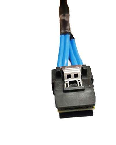 Cable Plus 1.5 FT Internel Mini SAS SFF-8087 to 4HDD+8PIN Compatible 0Y690K 3