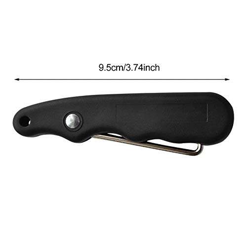 GEZICHTA Ice Skate Lace Tightener Tool, Figure Skate Wire Lace Tightener Puller Tool, Sports Folding Lace Tightener for Ice-Skates,Figure-Skates,Hockey(size:2pcs) 3