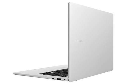 SAMSUNG Galaxy Book Go 14" FHD Laptop, Qualcomm Snapdragon 7c Gen 2, 4GB RAM, 64GB HD, Silver, Windows 10 - Includes Microsoft 365 Personal 12 Month Subscription