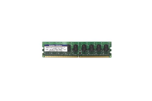 Super Talent DDR2-800 1GB/128x8 ECC Micron Chip Server Memory T800EA1G/M, Bulk