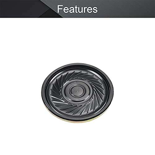 Fielect DIY Magnetic Speaker 2W 8 Ohm 36mm Diameter Round Shape Replacement Loudspeaker 1pcs 3