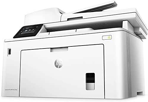 HP Laserjet Pro M227fdw All-in-One Wireless Monochrome Laser Printer, Print&Copy&Scan&Fax, 30ppm, Auto Duplex Printing, 2.7" Color TS, 35-Sheet ADF, Wi-Fi, Ethernet, Lanbertent USB Hub 5