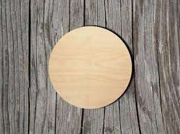 MDF Circle Shape Cutout,Art and Craft Work Activity, Home Decor, Gift, Artistic Work(2.5X2.5 INCH)(PIECE-10) 3