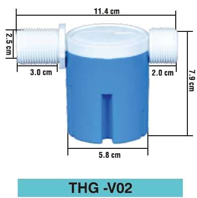 THG-Made in India Automatic Water Level Control Valve 3/4"-No Electricity 2