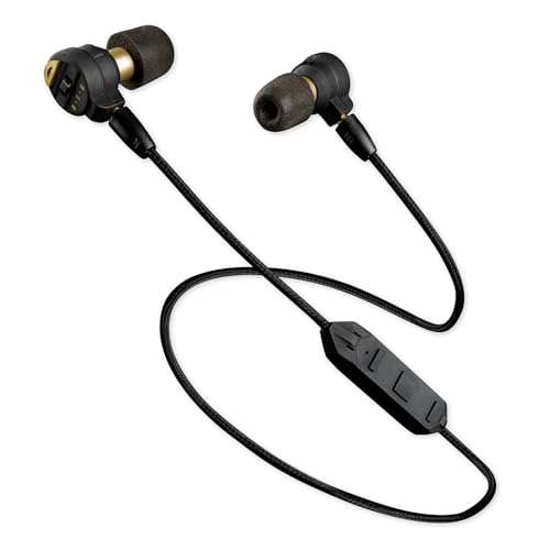 Pro Ears Stealth Elite, 28 dB NRR, IPX6 Waterproof, Bluetooth 5.0 Ear Protection with 3 Modes - Isolation, Awareness, Amplification