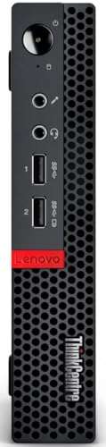 Lenovo ThinkCentre M625q Mini Desktop Computer (AMD E2-9000e 2-Core, 8GB RAM, 256GB PCIe SSD, Keyboard & Mouse, Integrated Graphics, 3 USB, 2 Display Port, Win 11 Pro) w/DKZ Hub USB Port Expander 3