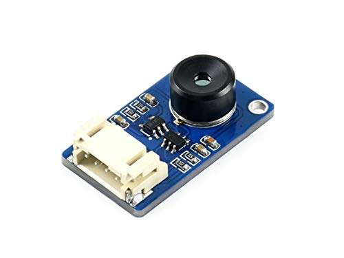 MLX90640 IR Array Thermal Imaging Camera Module 32×24 Pixels 110° Field of View with I2C Interface Compatible with Raspberry Pi/Arduino(ESP32)/STM32,3.3V/5V Operating Voltage 4