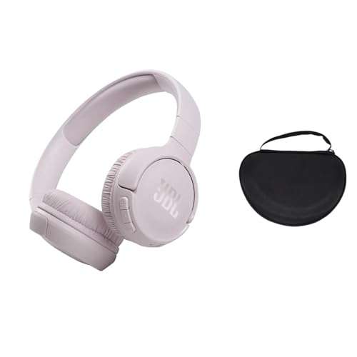 JBL Tune 510BT Wireless On-Ear Headphones Pure Bass Sound, Bluetooth 5.0, 40H Battery, Multi-Point Connectivity, Hands-Free Calls, Lightweight & Foldable Design, Includes Travel Carrying Case 1