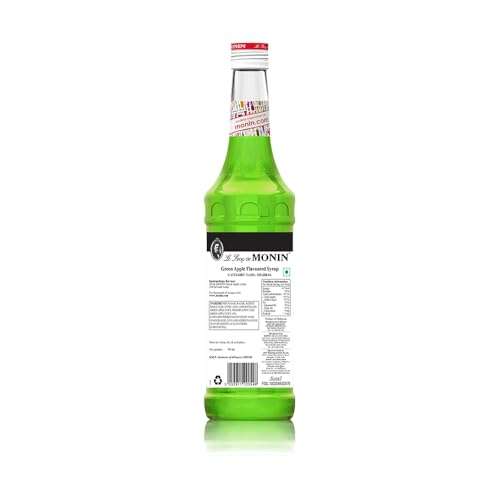 Monin Green Apple Bottle, 700 ml 3