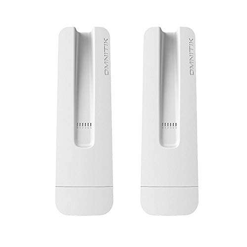 Mikrotik OmniTik 5 ac US Version RouterBoard 5GHz 802.11ac 7.5dBi Gigabit Ethernet ports for 802.11ac Access Point (2-UNITS) PRE-CONFIGURED 1