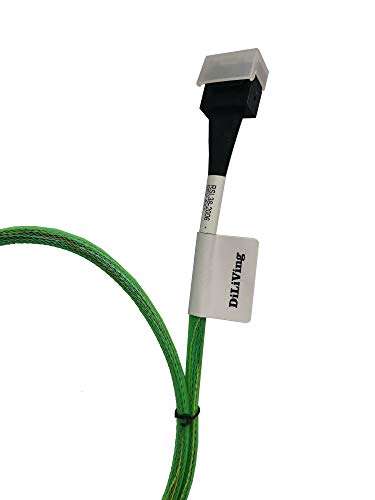 DiLiVing LSI94xx Series Dedicated 2 Port HD Mini SAS(SFF-8643 72P) to 2Port SlimSAS 4.0 4i(SFF-8654 38P) Cable(80CM) 2
