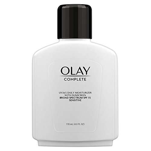 Olay Face Moisturizer, Complete All Day Moisturizer With Sunscreen Broad Spectrum SPF 15 - Sensitive, 4 fl. Oz, 1 unit
