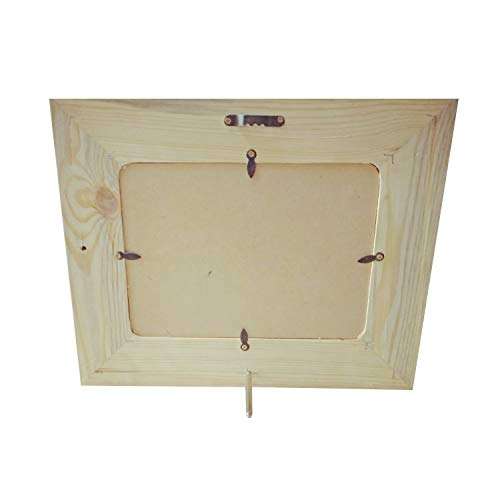 Giftsmate Valentine Gifts for Girlfriend Wife You Make Me Smile Engraved Wooden Photo Frame Plaque 4