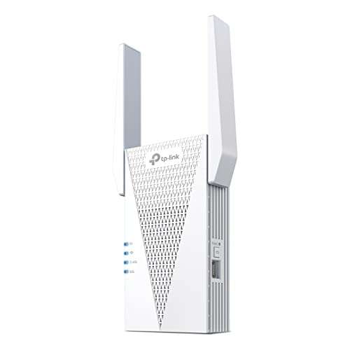 TP-Link AX3000 WiFi 6 Range Extender | PCMag Editor's Choice | Dual-Band Wireless Repeater w/Ethernet Port | Up to 2400 Sq. Ft., 64 Devices | Internet Signal Booster | APP Setup | EasyMesh (RE715X) 1