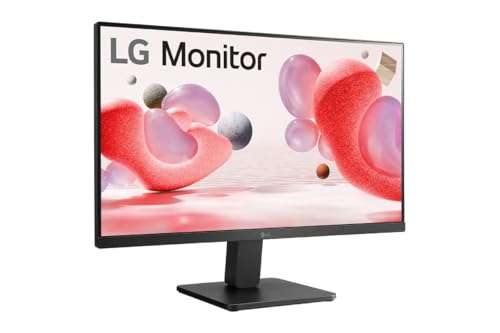 LG 24MR400-B, 24 inch IPS Full HD Monitor with AMD FreeSync, 1ms MPRT, sRGB 99%, 100Hz Refresh Rate, Virtual Borderless, Flicker Safe, Reader Mode, OnScreen Control, HDMI, VGA(Black) 3